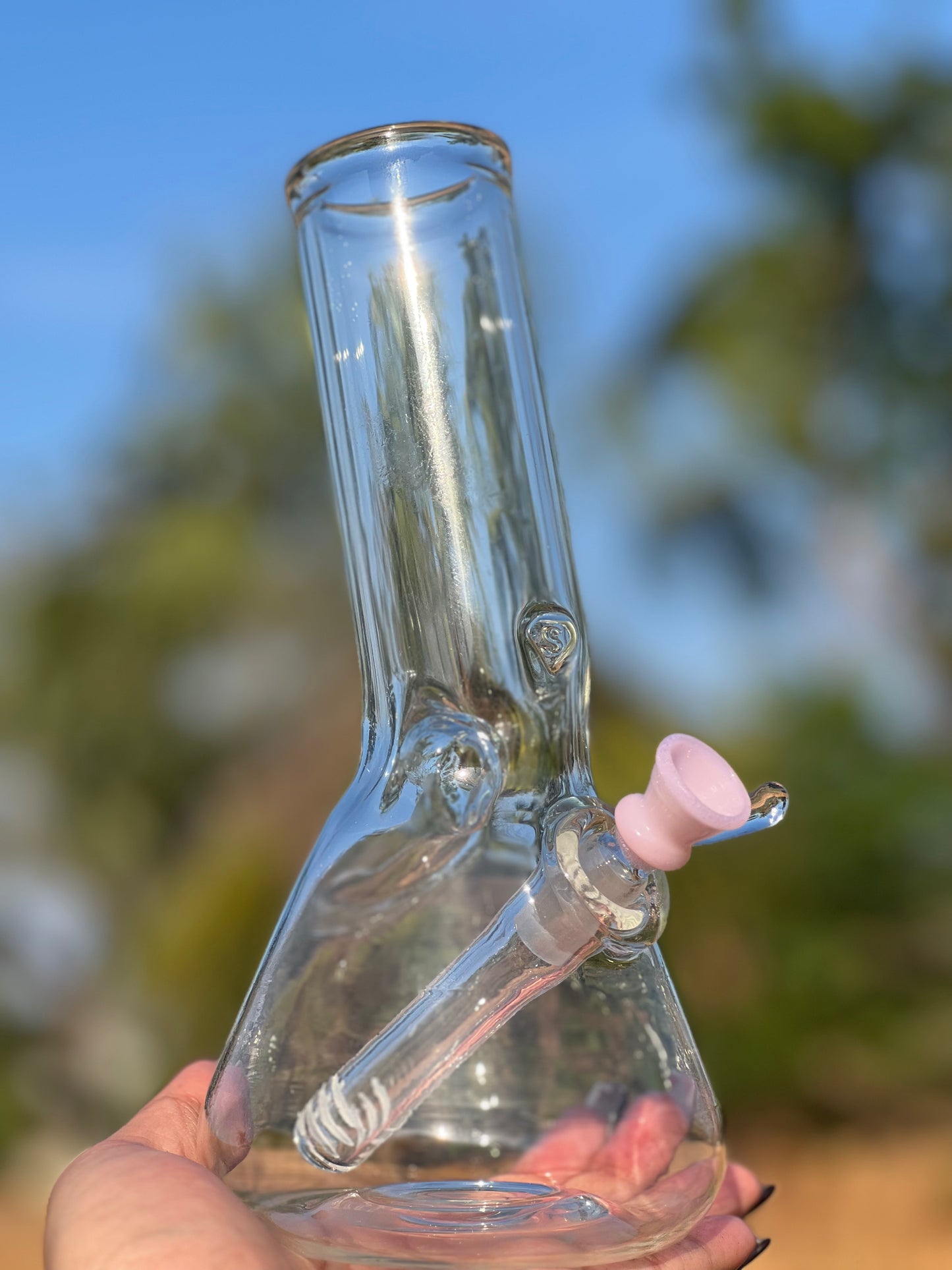 Simple Glass Pink Beak