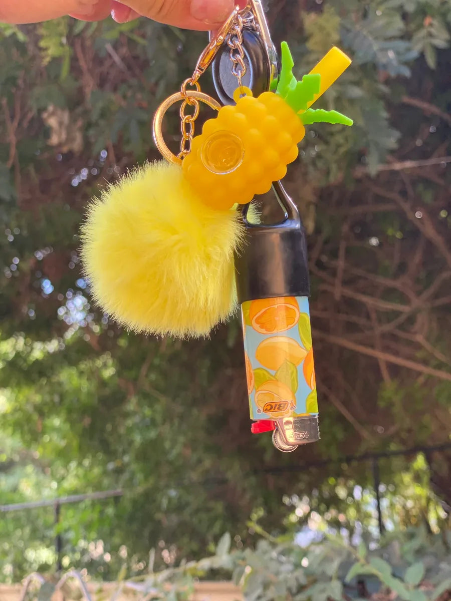 Pineapple keychain bundle