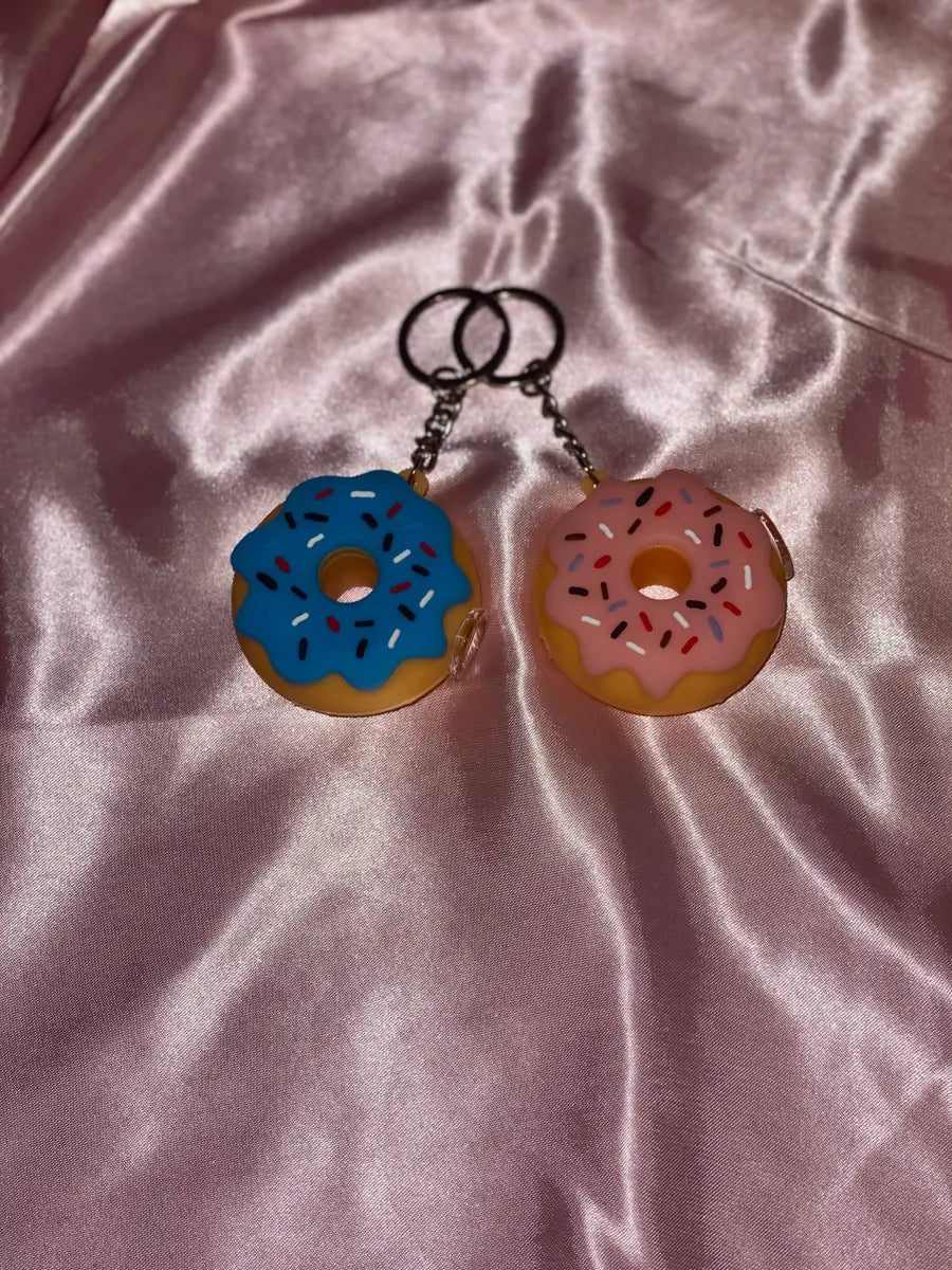 Donut keychain